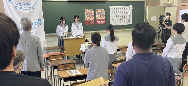 授業発表の様子